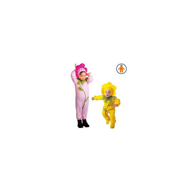 Costume da fiorellino giallo o rosa...