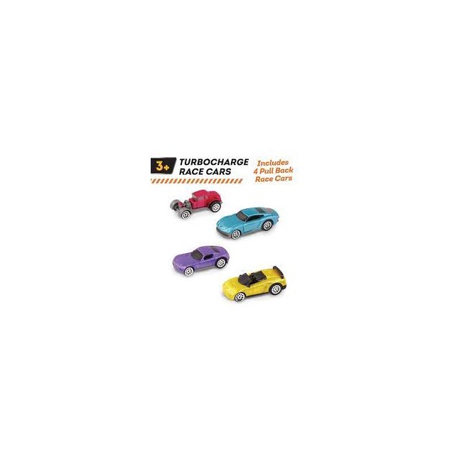 Automobiline a frizione blister 4 pezzi