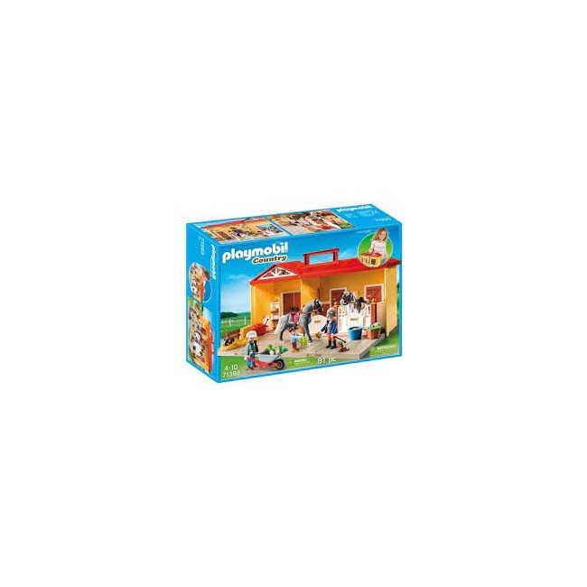 Scrigno stalla dei pony Playmobil...