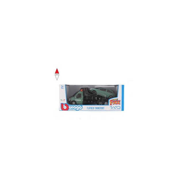 Carro attrezzi con auto Burago cm.20