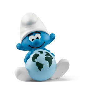 Puffo seduto sul Mondo...