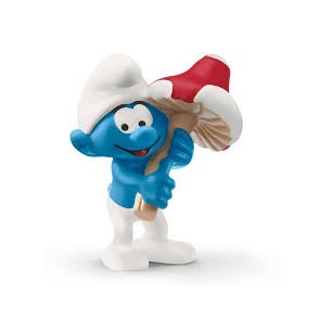 Puffo con Fungo Schleich 20819