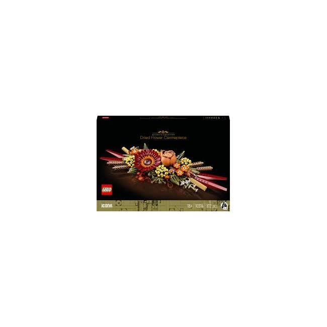 Mazzo di fiori centro-tavola Lego 10314