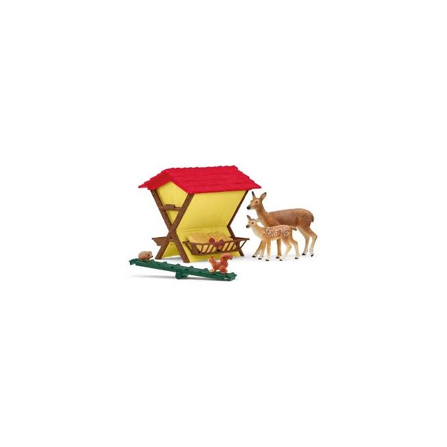 SCHLEICH Mangiatoia nel bosco 42658
