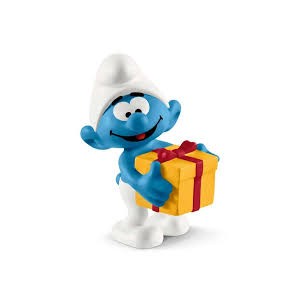 Puffo con regalo della...