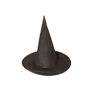 Cappello nero da strega di...
