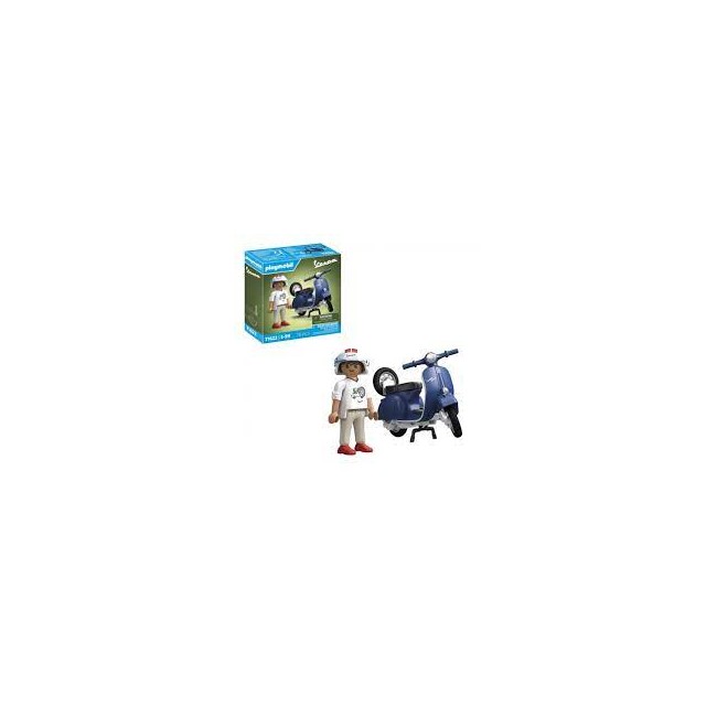 Vespa 150 Sprint veloce blu Playmobil...