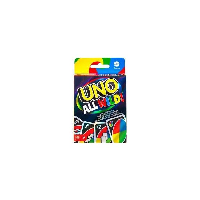 Uno All Wild Mattel Gioco di societa'