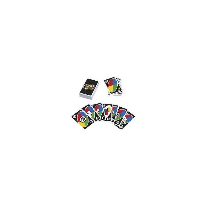 Uno All Wild Mattel Gioco di societa'