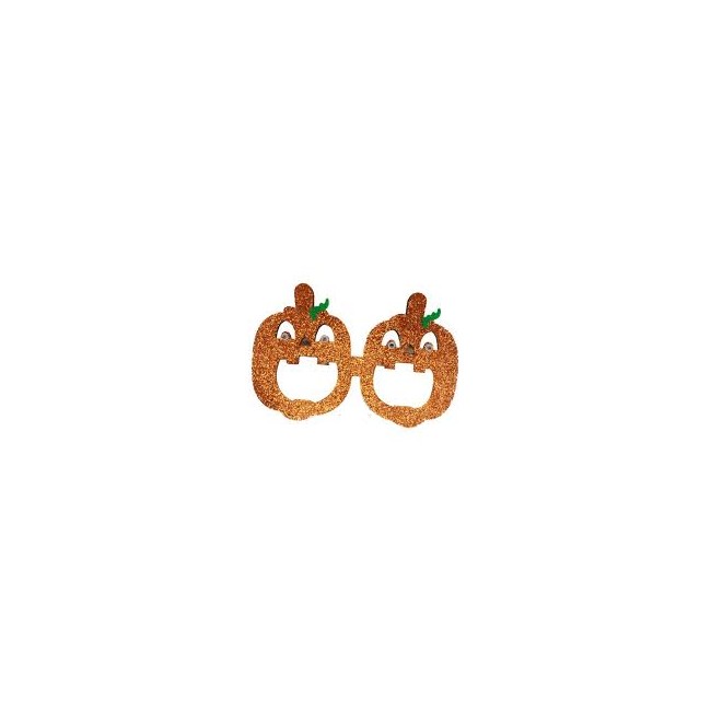 OCCHIALI PER HALLOWEEN A FORMA DI ZUCCA