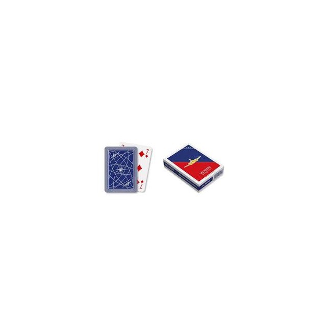 MAZZO DI CARTE Poker singolo blu...