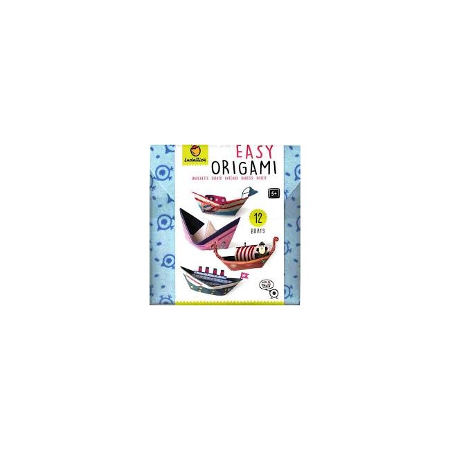 ORIGAMI EASY Barchette Ludattica