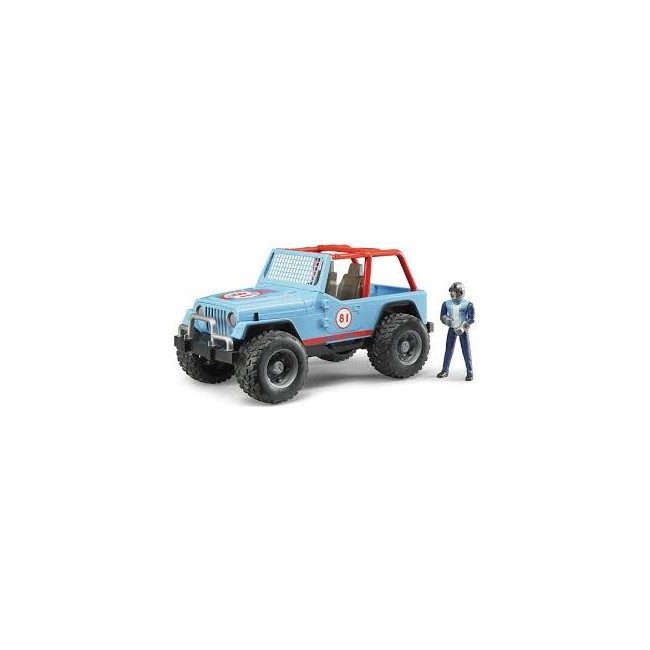 JEEP WRANGLER azzurra scoperta con...