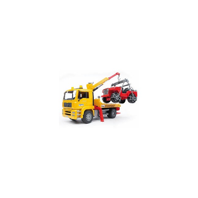 CARRO ATTREZZI GIALLO CON VEICOLO 02750