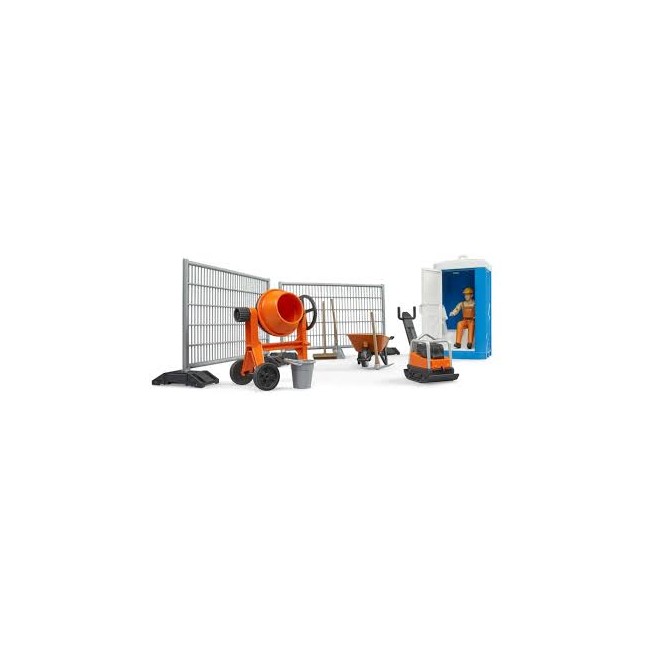 BRUDER ACCESSORI CANTIERE E OPERAIO...