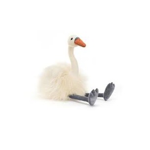 Cigno medio di peluche...