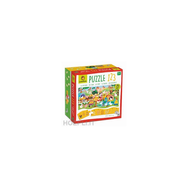 PUZZLE FATTORIA 1-2-3- Ludattica