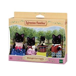 Famiglia gatti neri...