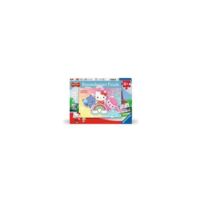 PUZZLE 2X24 HELLO KITTY cm. 26 x 18...