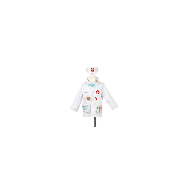 Costume da dottore 4-7 anni SOUZA