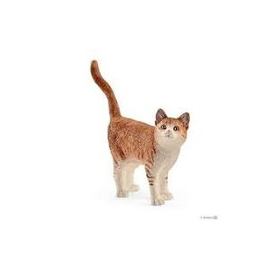 Gatto rosso in piedi Farm...