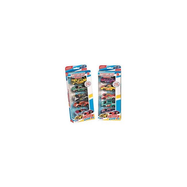 Automobiline 5 pezzi scala 1:64