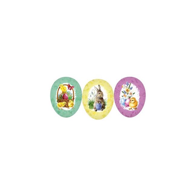 Uovo di Pasqua di cartone da riempire...