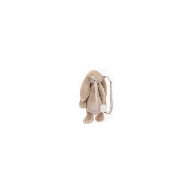 Zaino coniglio beige di peluche JELLYCAT