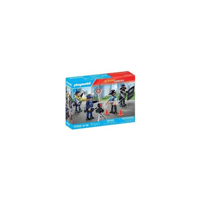 Polizia in strada Playmobil 71730