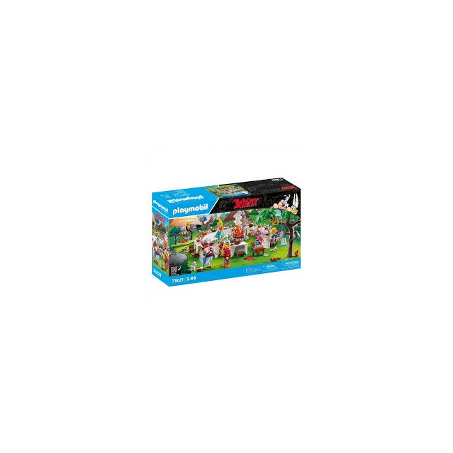 Il banchetto del villaggio Asterix...