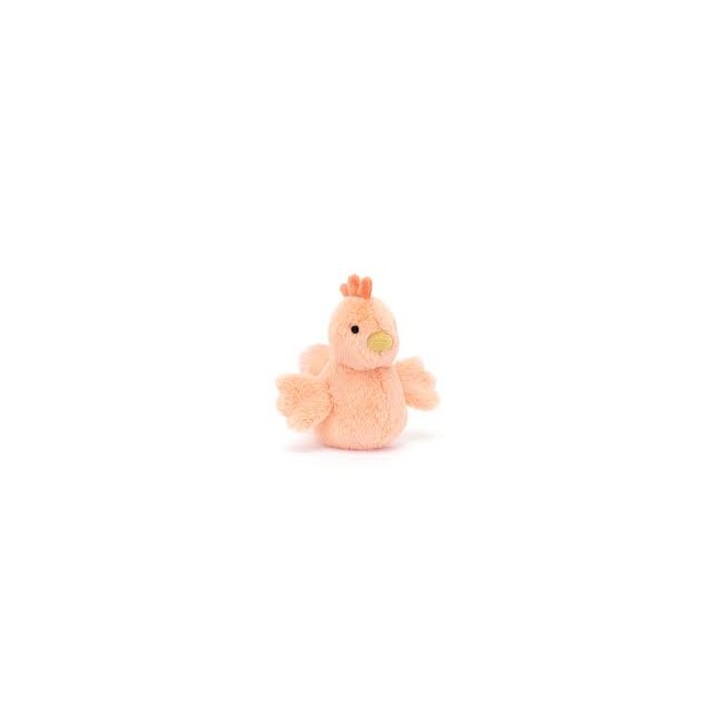Gallinella color albicocca di peluche...