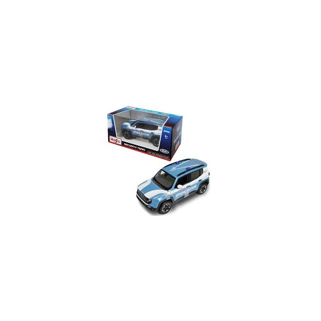Modellino Jeep Renegade Polizia 1/24...