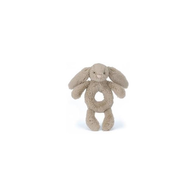 Sonaglio coniglio beige di peluche...