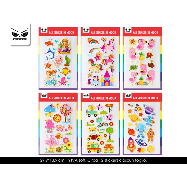 Sticker maxi soft mix design MOOD