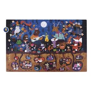 Puzzle 104 pezzi animali...