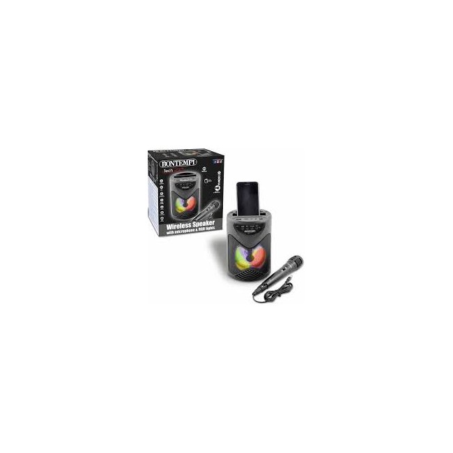 Cassa acustica wireless con microfono...