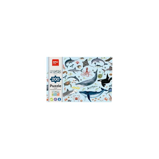 Puzzle animali in via di estinzione...
