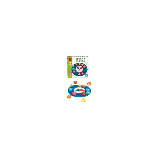 Orologio in legno puzzle Dal Negro