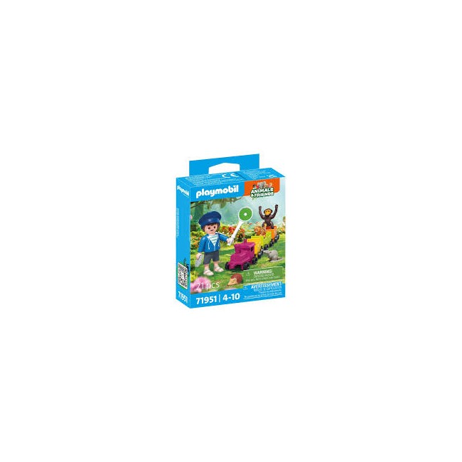 Trenino degli amici animali Playmobil...