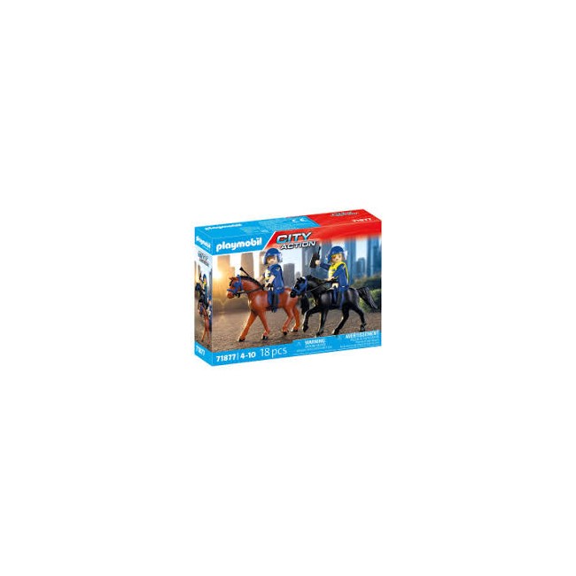 Poliziotti a cavallo Playmobil 71877