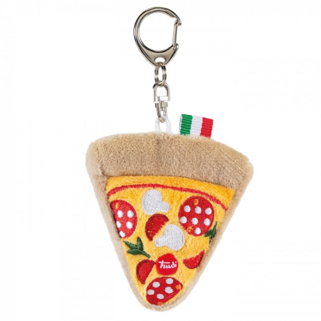 Pizza portachiavi di peluche Italian...