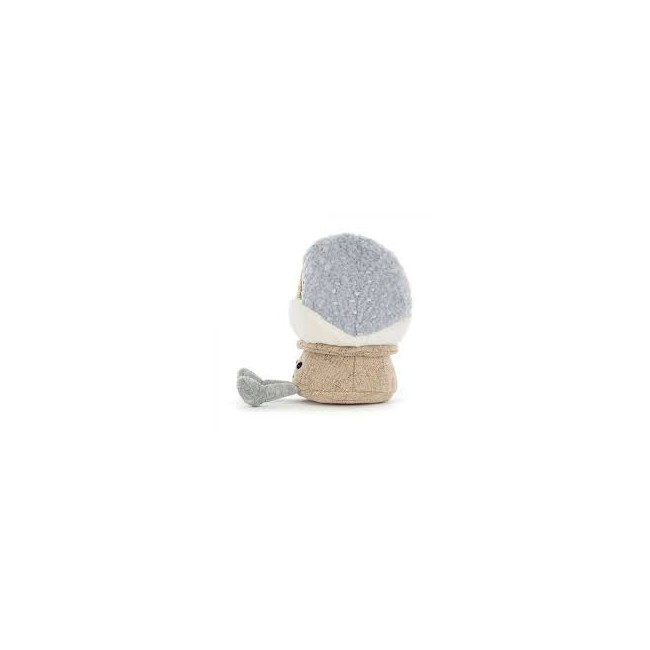 Boccia di neve natalizia di peluche...