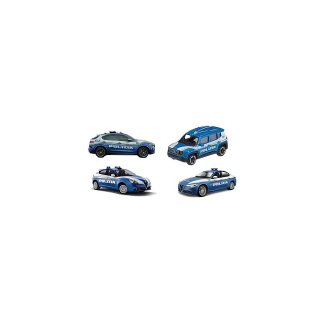Auto polizia 1:43 Assortimento...