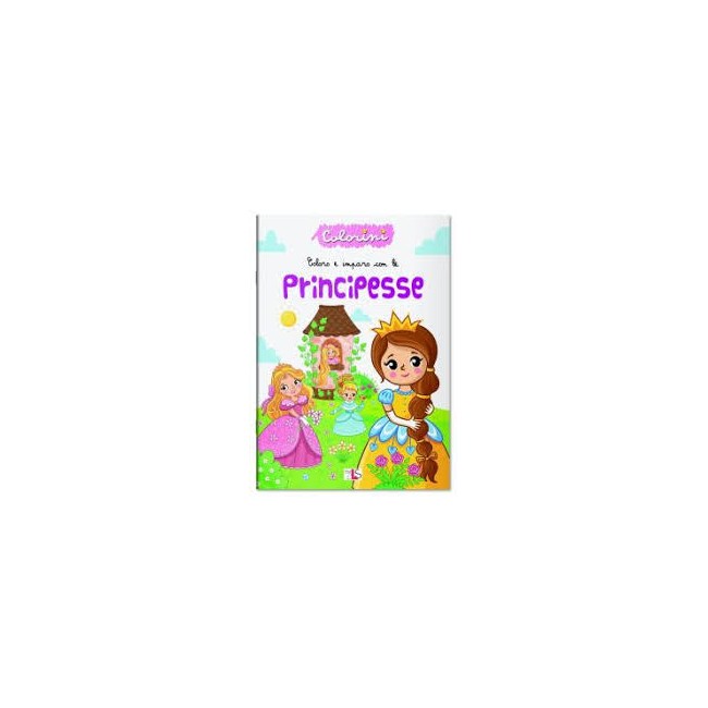 Libro da colorare Le Principesse dai...