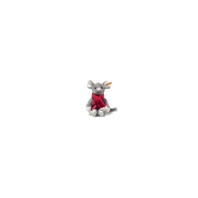Topo Mia con sciarpa rossa Steiff