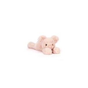 Maialino rosa sdraiato di...