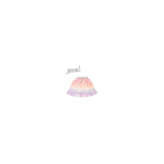 Gonna in tulle arcobaleno 3-5 anni SOUZA