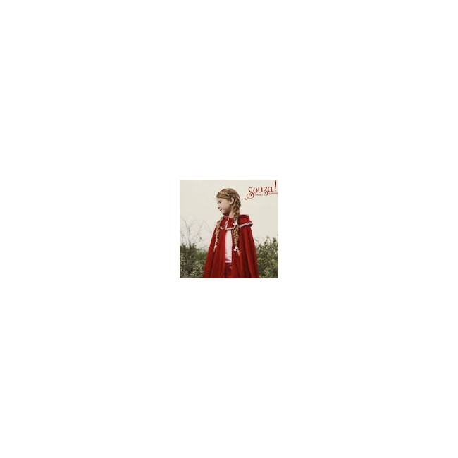 Mantello cappuccetto rosso 4-8 anni...