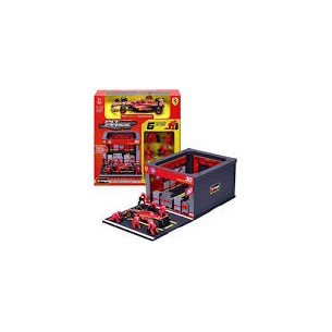 Modellino F1 con diorama...