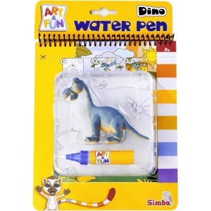 Libro ad acqua con dinosauro